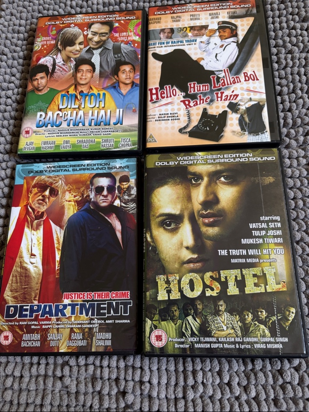 4 Bollywood DVD Film